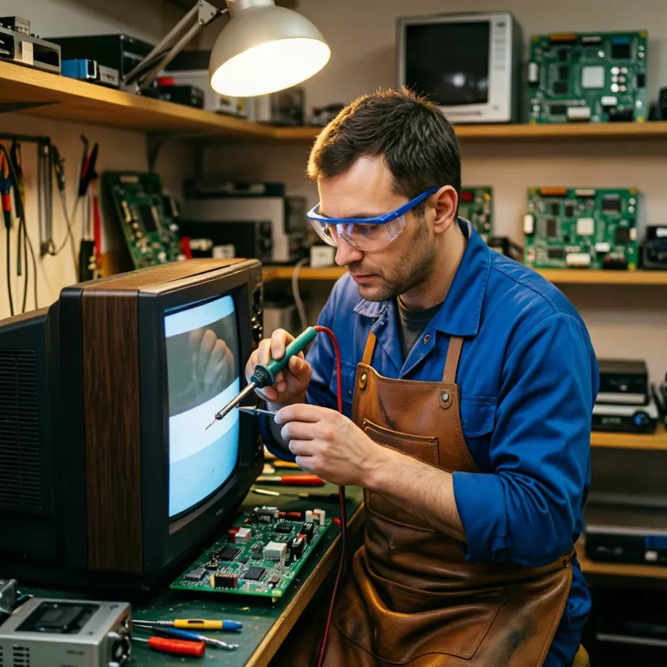 Program for workshops for repair of audio-video equipment